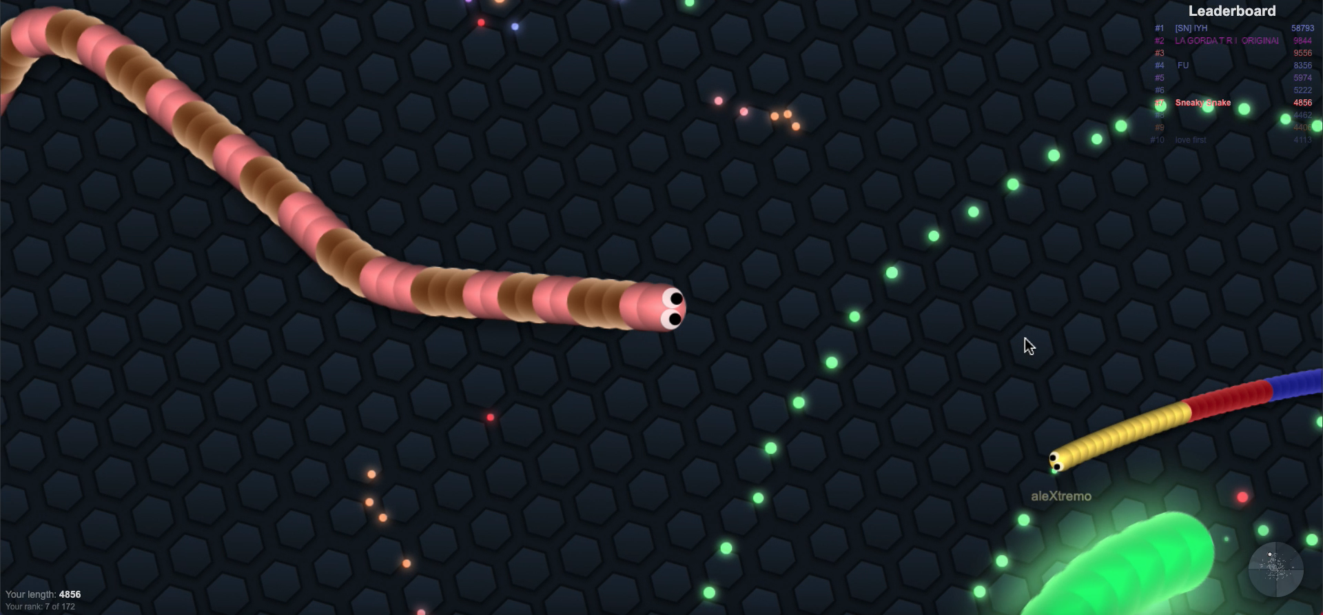 Sneaky Snake on November 1, 2021